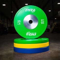 PRx Color Elite Competition Plates -Prx Performance Shop 25lb 45lb