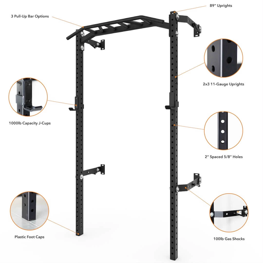 Profile® ONE Squat Rack With Pull-Up Bar 4 Profile® ONE Squat Rack With Pull-Up Bar - Image 2