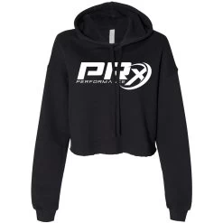 PRx Women's Crop Hoodie -Prx Performance Shop CropHoodieBlack