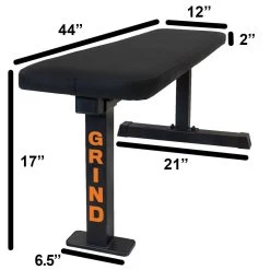 GRIND Fitness Flat Bench -Prx Performance Shop strength equipment grind fitness flat bench 4
